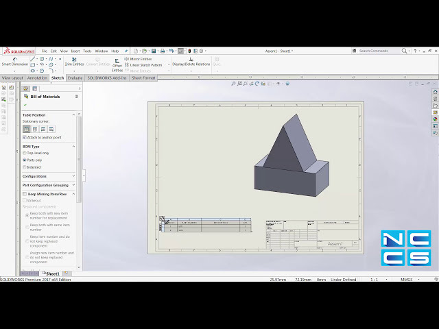 فیلم آموزشی: ویدیوی SOLIDWORKS - تنظیم نقطه لنگر در نقشه ها با زیرنویس فارسی