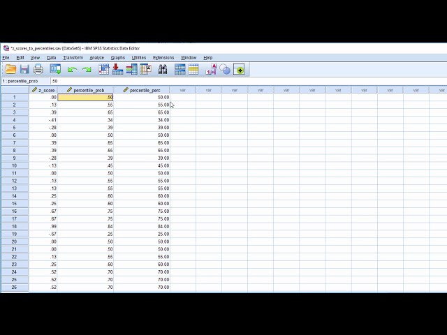 فیلم آموزشی: تبدیل z-Scores به درصد - SPSS با زیرنویس فارسی