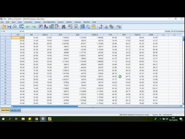 فیلم آموزشی: تغییر نمرات به فرم امتیاز استاندارد (Z-Score) در SPSS