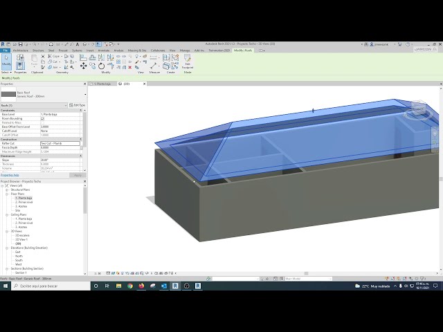 فیلم آموزشی: جلدها | پشت بام | Roof - Tutorial Revit 2021 با زیرنویس فارسی