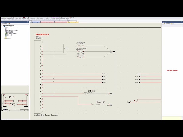 فیلم آموزشی: SOLIDWORKS Electrical - Automotive Harnessing Part 1 با زیرنویس فارسی