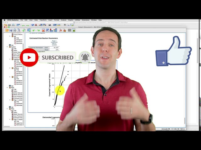 فیلم آموزشی: QQ Plots با آموزش SPSS (فیلم آموزشی SPSS شماره 8) با زیرنویس فارسی