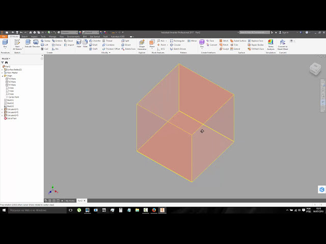 فیلم آموزشی: 152 Autodesk Inventor Comando Surface Stitch با زیرنویس فارسی