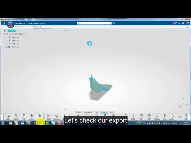 فیلم آموزشی: CATIA 3DEXPERIENCE - نحوه صادرات