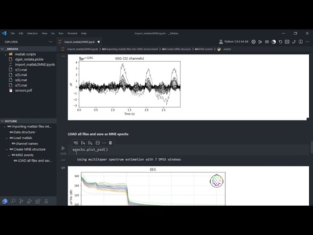 فیلم آموزشی: نحوه وارد کردن داده های EEG Matlab به MNE-Python با زیرنویس فارسی