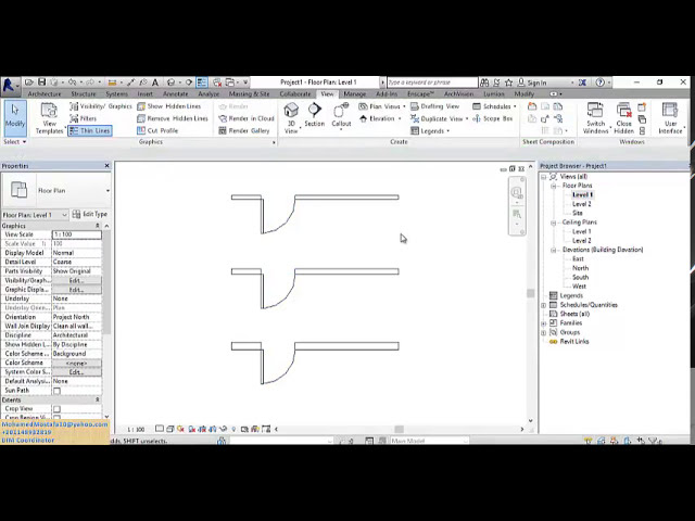 فیلم آموزشی: ترفند Revit برای درب با ضخامت دیوار