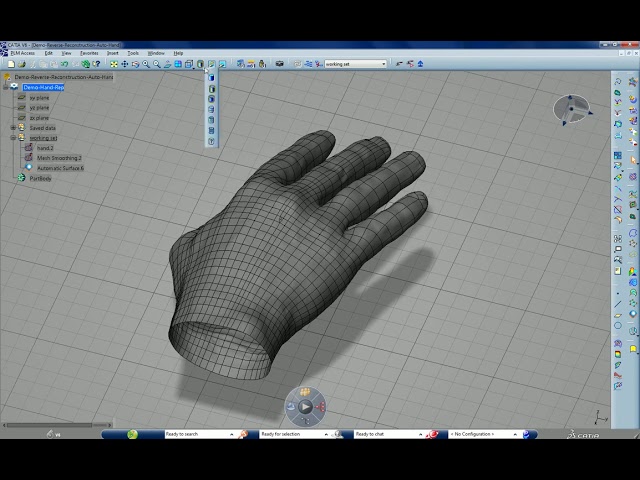 فیلم آموزشی: شبیه سازی دیجیتال - #CATIA: از اسکن سه بعدی تا CAD (1/2)