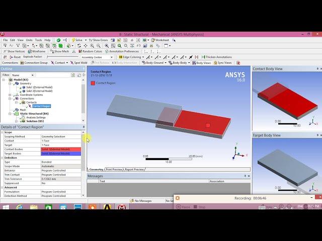 فیلم آموزشی: آموزش Hypermesh to Ansys Workbench