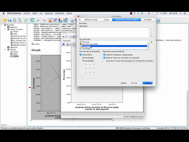 فیلم آموزشی: ویدئو Grafico Lineas SPSS MIC