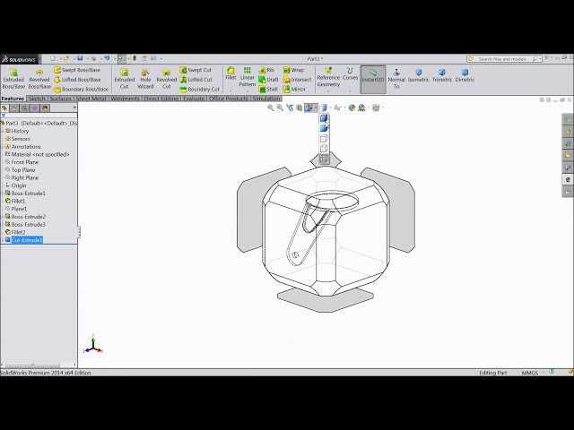 فیلم آموزشی: آموزش Solidworks چرخ چرخ با زیرنویس فارسی