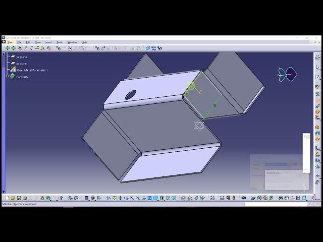 فیلم آموزشی: عملیات خمش ورق CATIA با CATIA v5