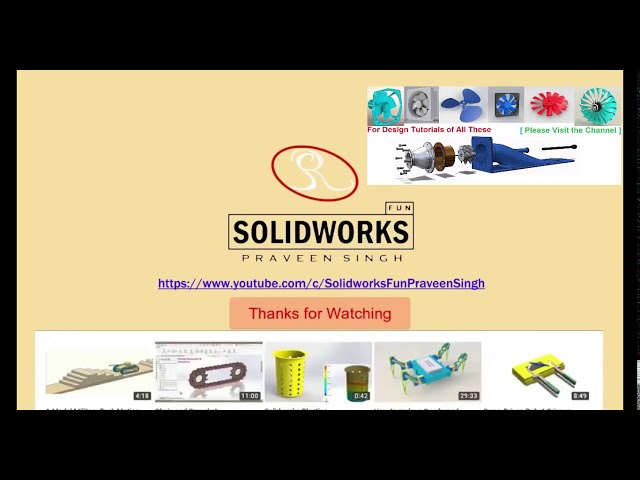 فیلم آموزشی: آموزش Solidworks: طراحی تیغه فلزی پنکه اگزوز آشپزخانه / مدل سازی جامد با زیرنویس فارسی