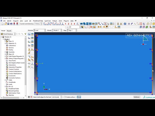 فیلم آموزشی: شروع Abaqus برای مبتدیان شماره 7: تجزیه و تحلیل استاتیکی صفحه چیدمان کامپوزیت با استفاده از abaqus