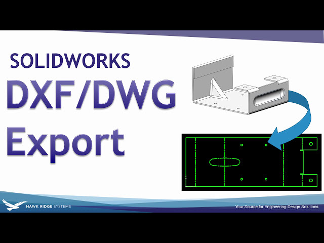 فیلم آموزشی: SOLIDWORKS: DXF DWG Export با زیرنویس فارسی