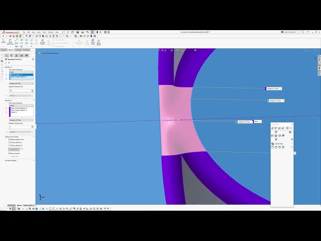 فیلم آموزشی: Solidworks: تفکیک شعاع/فیله بر روی یک ویژگی مقعر تا محدب با زیرنویس فارسی