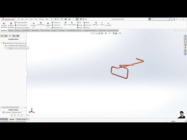 فیلم آموزشی: یک لوله را در SOLIDWORKS باز کنید با زیرنویس فارسی