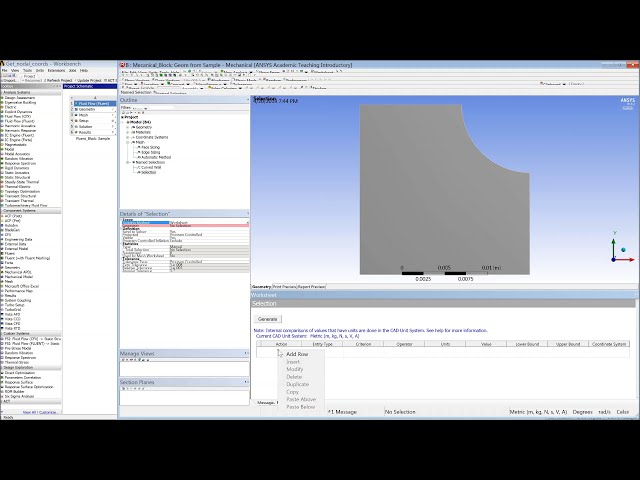 فیلم آموزشی: آموزش: نحوه صادر کردن مختصات گرهی از شبکه ANSYS Sturctural. با زیرنویس فارسی