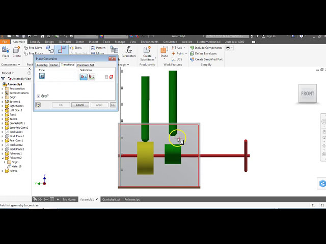 فیلم آموزشی: Autodesk Inventor - Automata Box Followers for Cams In Motion - Autodesk Inventor با زیرنویس فارسی