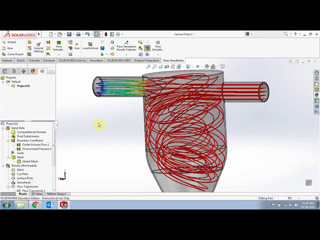 فیلم آموزشی: تجزیه و تحلیل CFM داخلی در Solidworks با زیرنویس فارسی