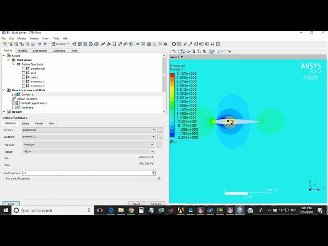 فیلم آموزشی: تجزیه و تحلیل CFD NACA 0012 Ansys Fluent قسمت 4: پس پردازش با زیرنویس فارسی