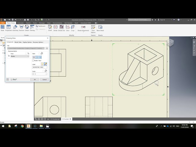 فیلم آموزشی: آموزش Autodesk Inventor - CS Socket با زیرنویس فارسی