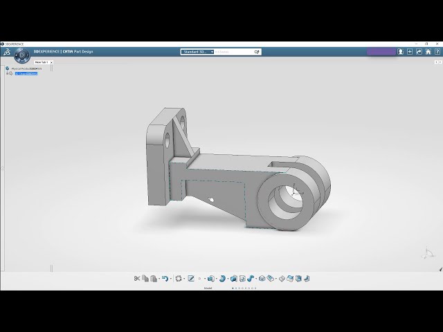 فیلم آموزشی: [CATIA | 3DEXPERIENCE] آموزش طراحی قسمت 1