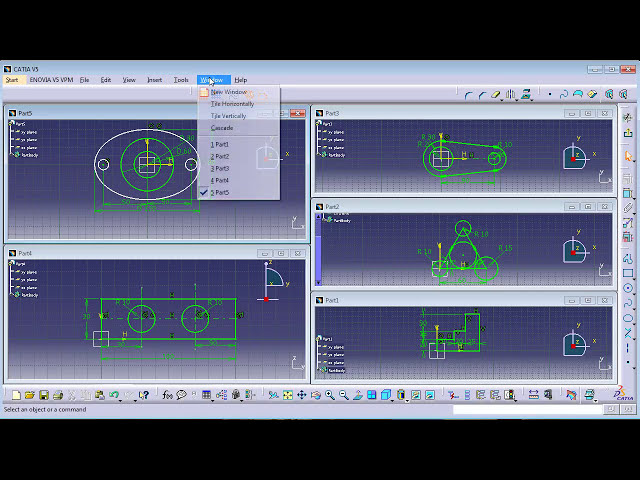 فیلم آموزشی: تمرینات دوره آموزشی CATIA برای مبتدیان - 1 | تمرینات اسکچر CATIA با زیرنویس فارسی