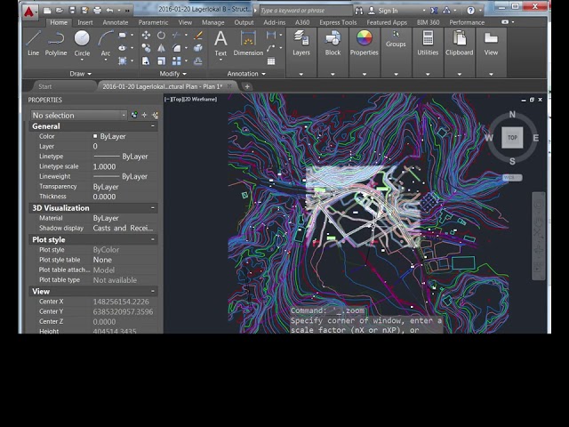 فیلم آموزشی: Revit مختصات از نقشه ساخت و ساز جدید با زیرنویس فارسی