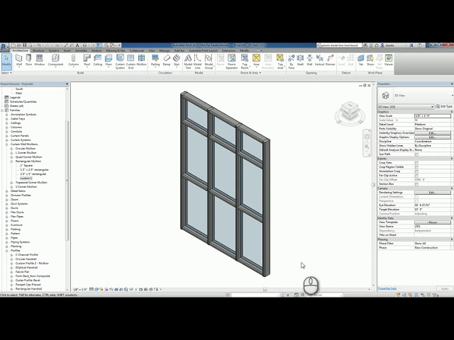 فیلم آموزشی: Revit Families Series - Custom Mullion Profile - A How To Guide با زیرنویس فارسی