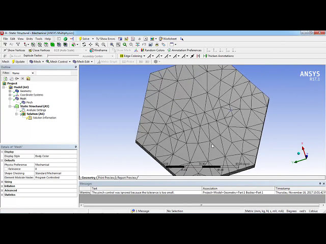 فیلم آموزشی: ابزار Pinch در ANSYS - آموزش با زیرنویس فارسی