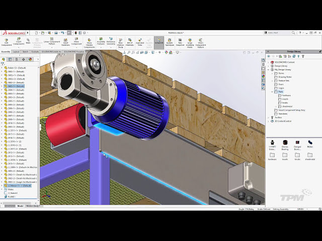 فیلم آموزشی: ترفندهایی برای جفت گیری (در SOLIDWORKS) قسمت 3: اتوماسیون برای اجزای پرکاربرد با زیرنویس فارسی