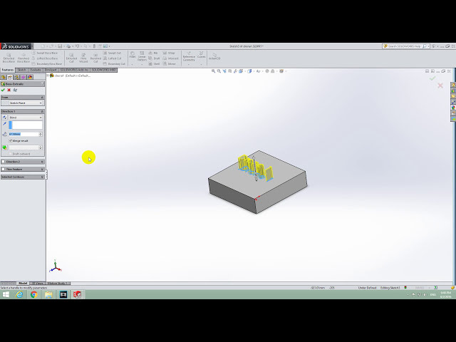 فیلم آموزشی: نحوه اضافه کردن متن به یک سطح در SolidWorks 2015 با زیرنویس فارسی