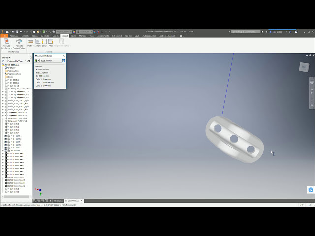 فیلم آموزشی: حداقل فاصله بین دو قسمت | Autodesk Inventor با زیرنویس فارسی