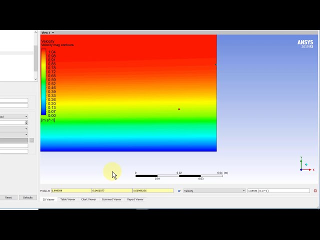 فیلم آموزشی: لایه مرزی آرام صفحه تخت با استفاده از میز کار Ansys - بردارها و خطوط سرعت نمودار با زیرنویس فارسی