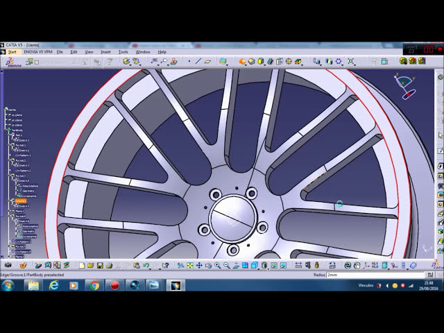 فیلم آموزشی: طراحی رینگ CSL 19 با استفاده از CATIA