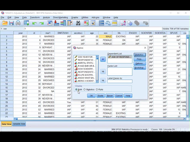 فیلم آموزشی: SPSS - میانگین فاصله اطمینان (از طریق Explore) با زیرنویس فارسی