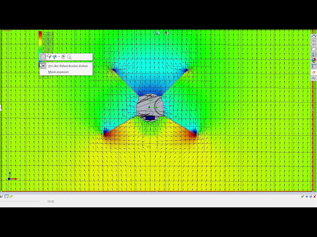 فیلم آموزشی: شبیه سازی جریان SolidWorks - آیرودینامیک جت جت دوباله مافوق صوت X-Wing