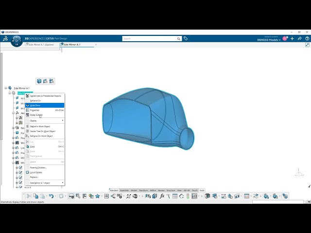 فیلم آموزشی: CATIA 3DEXPERENCE: حل مشکلات رنگ اشیا با زیرنویس فارسی