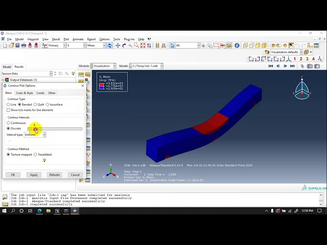 فیلم آموزشی: تجزیه و تحلیل بر روی پرتو پشتیبانی ساده در Abaqus