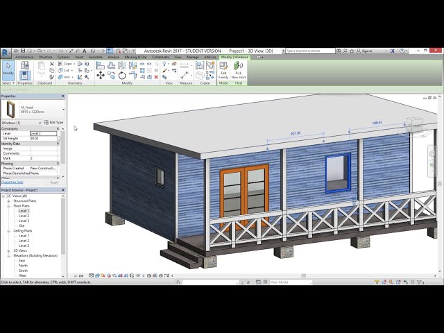 فیلم آموزشی: خانه قاب چوبی به سبک آمریکایی در نکات و ترفندهای Revit با زیرنویس فارسی