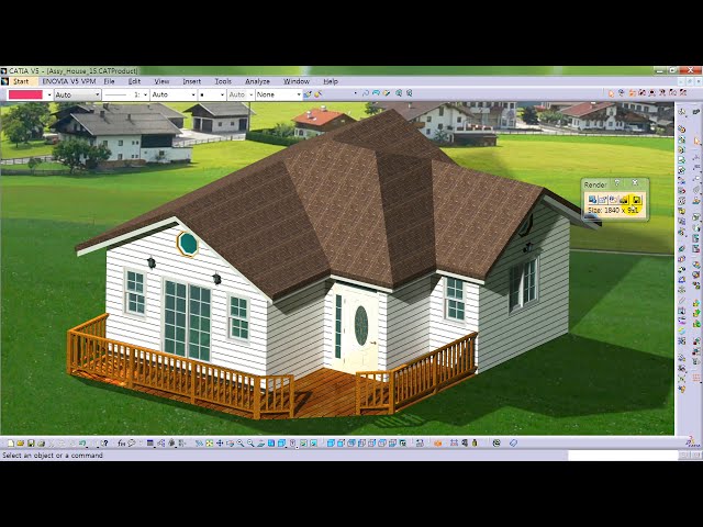 فیلم آموزشی: مدل سازی خانه | Catia V5