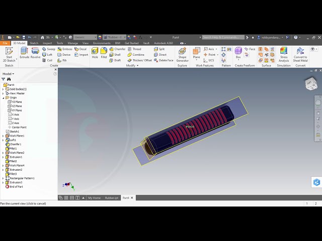 فیلم آموزشی: آموزش Autodesk Inventor: Hammer با زیرنویس فارسی