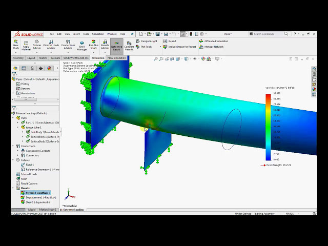 فیلم آموزشی: اتصالات جوش Solidworks Simulation-Edge با زیرنویس فارسی