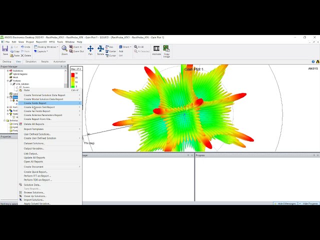 فیلم آموزشی: ضرب الگوی آنتن | ضریب آرایه با استفاده از Ansys HFSS با زیرنویس فارسی