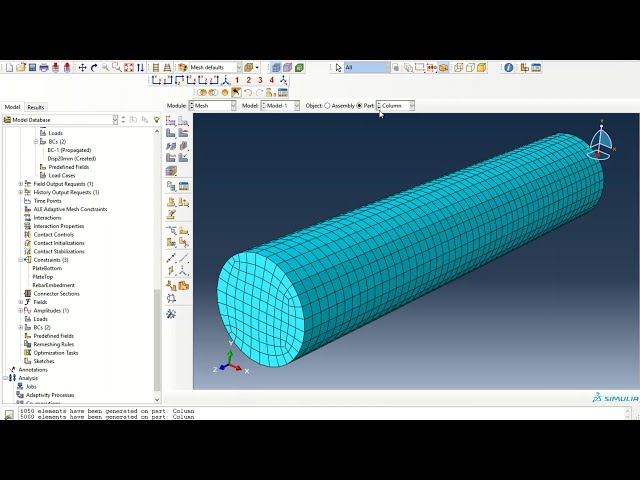 فیلم آموزشی: ABAQUS CAE: مدل سازی یک ستون دایره ای بتنی (آموزش گام به گام)