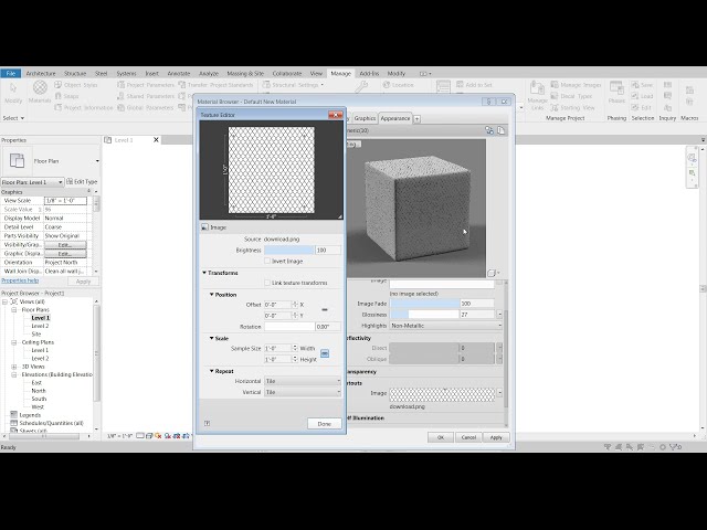 فیلم آموزشی: Revit 2019 - Materials - Episode 3 - Render Appearance با زیرنویس فارسی