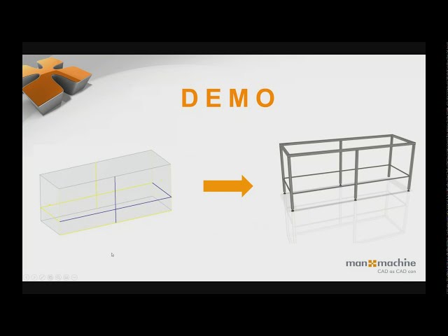 فیلم آموزشی: Autodesk Inventor 2020 Refreshed Framework Generator