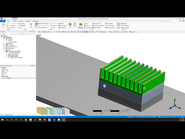 فیلم آموزشی: مدل سازی سفارش کاهش یافته برای طراحی سیستم کنترل در ANSYS با زیرنویس فارسی