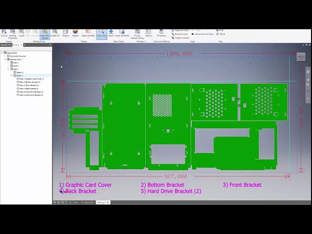 فیلم آموزشی: Autodesk Nesting Utility - تودرتوی ورق فلزی یکپارچه در Autodesk Inventor 2019 با زیرنویس فارسی