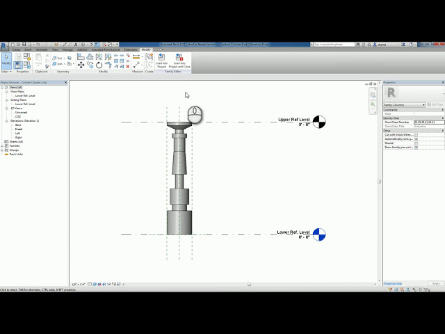 فیلم آموزشی: ستون سفارشی سری Revit Families How To با زیرنویس فارسی